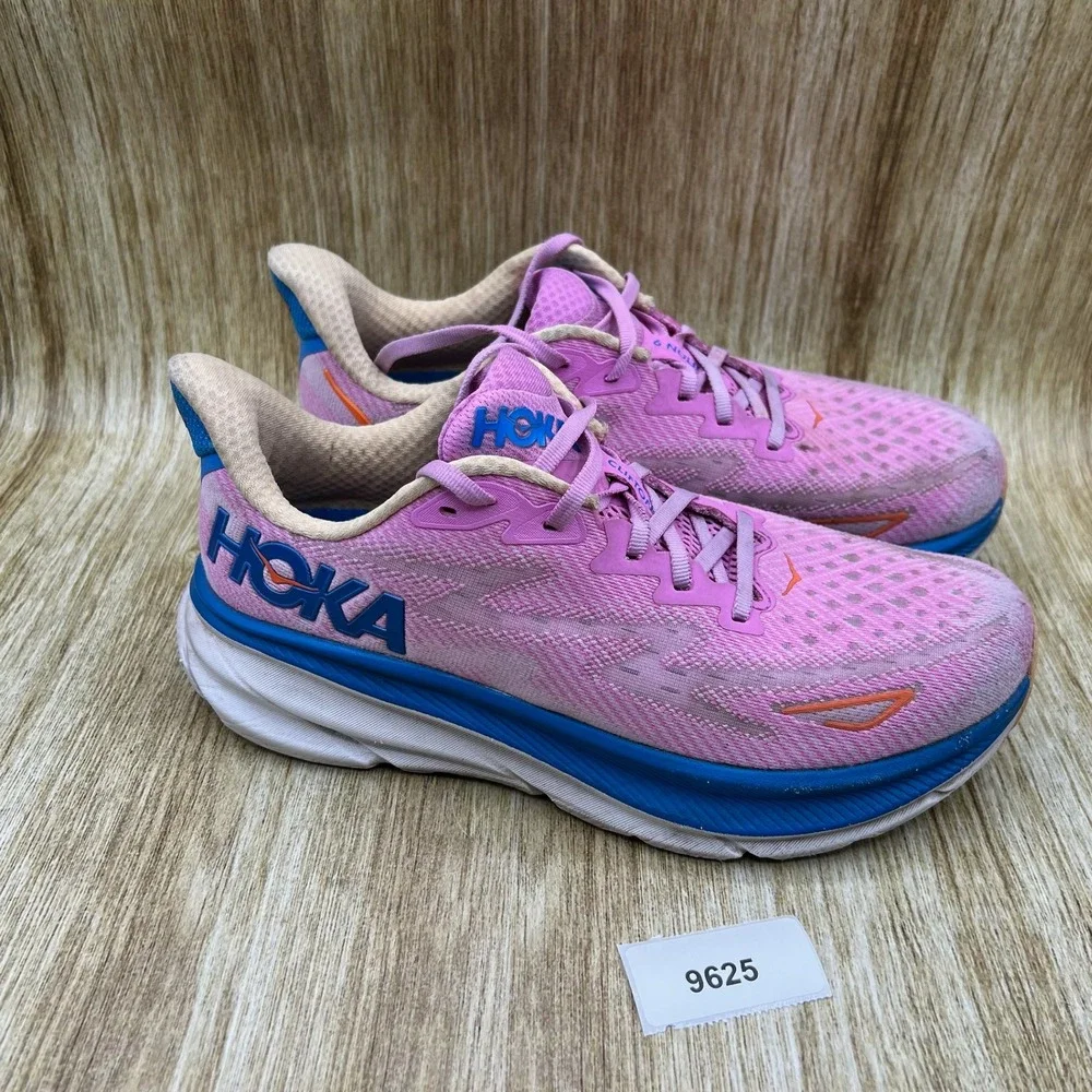 Hoka One One Clifton 9 Women's Size 8.5 Cyclamen Sweet Lilac Shoes 1127896 CSLC